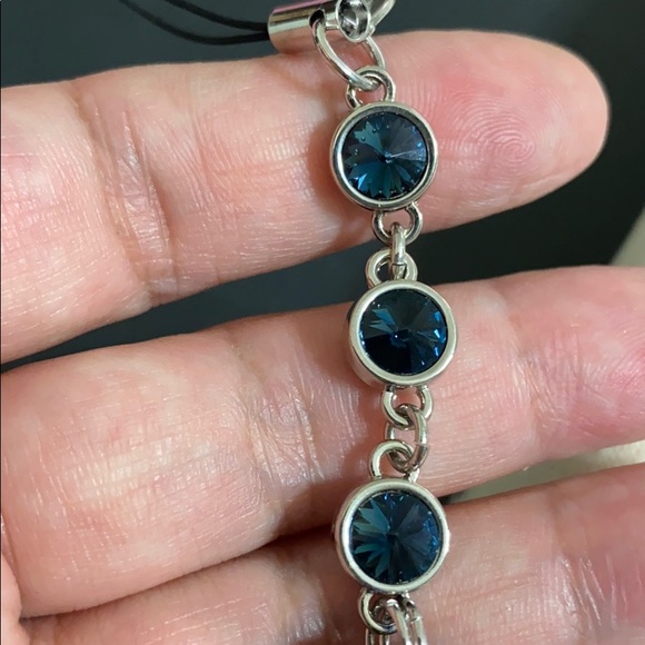 🖤NEW💕Blue Crystal bag charm - Picture 3 of 8